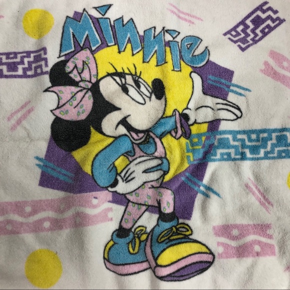 Vintage 80's Minnie mouse gym towel - Picture 3 of 8